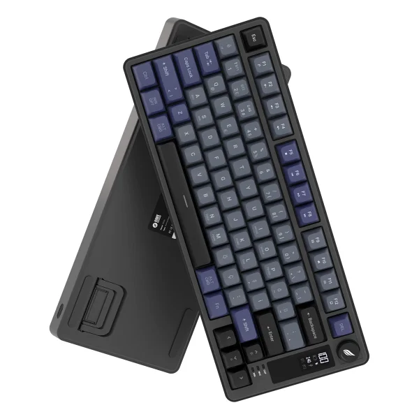 Hawk Gaming Hk255 Siyah-Gri RGB %75 Tkl Membrane Switch Kablolu/Kablosuz Oyuncu Klavyesi - Görsel 10