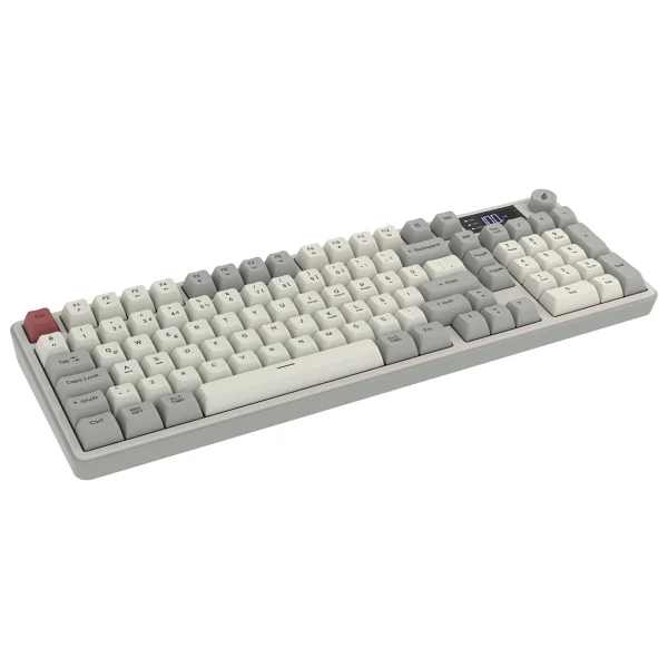 Hawk Gaming Hk258 Kırmızı-Haki RGB Membrane Switch Kablolu/Kablosuz Oyuncu Klavyesi - Görsel 10