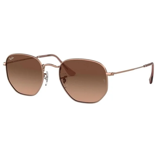 Ray-Ban Hexagonal 3548n 9069a5 Copper-Brown Güneş Gözlüğü - Görsel 9