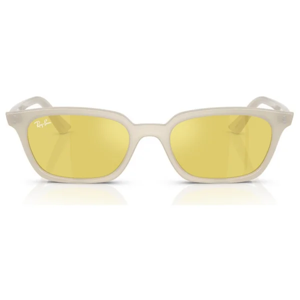 Ray-Ban Zaya 4456 68086d White-Yellow Aynalı Güneş Gözlüğü - Görsel 4