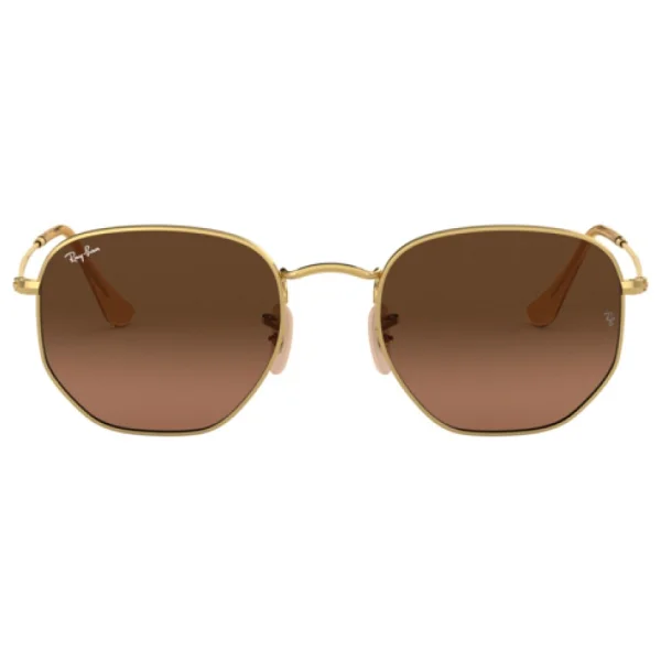 Ray-Ban Hexagonal 3548n 9124/43 Arista Gold-Brown Güneş Gözlüğü - Görsel 8