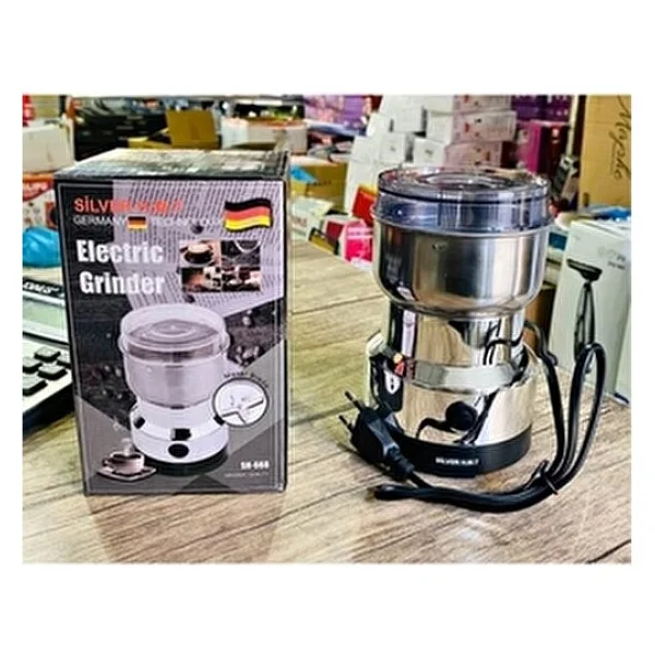 Silvermax 350w Profesyonel Kahve Öğütücü Alman Teknolojisi Dayanıklı Yapı İle Kaya Tuzu Hurma Çekirdeği Iğde Çekirdeği - Görsel 7