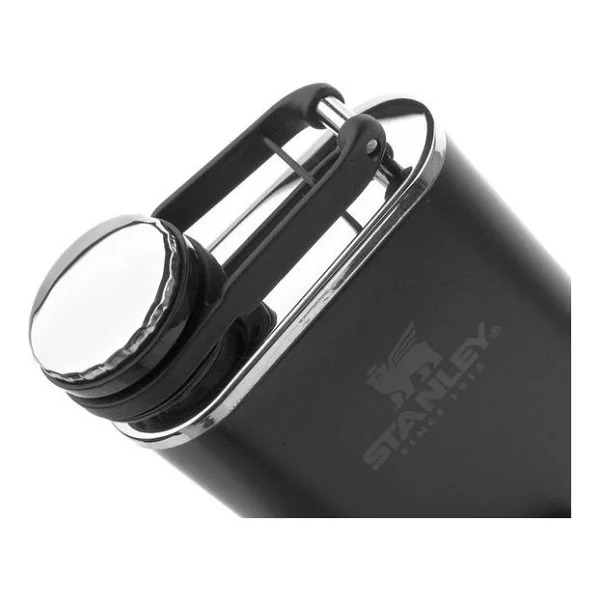 Stanley 10-00837-127 Klasik Siyah 0.23 Lt Paslanmaz Çelik Cep Matarası - Görsel 4