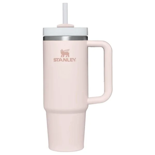 Stanley Quencher Açık Pembe 0.89 Lt Pipetli Termos Bardak - Görsel 8