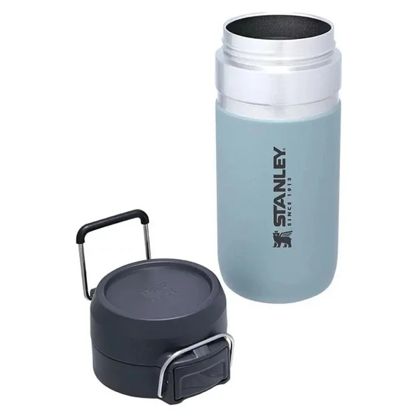 Stanley The Quick Flip Açık Mavi 0.47 Lt Çelik Termos - Görsel 4