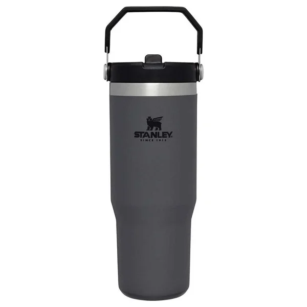 Stanley The Iceflow Flip Straw Füme 0.89 Lt Pipetli Termos Bardak - Görsel 6