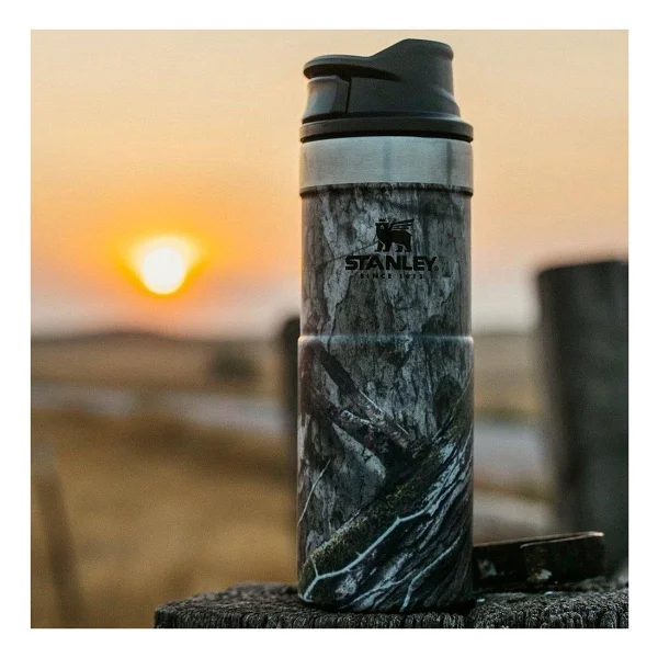 Stanley Klasik Trigger-Action Mossy Oak 0.47 Lt Termos Bardak - Görsel 5