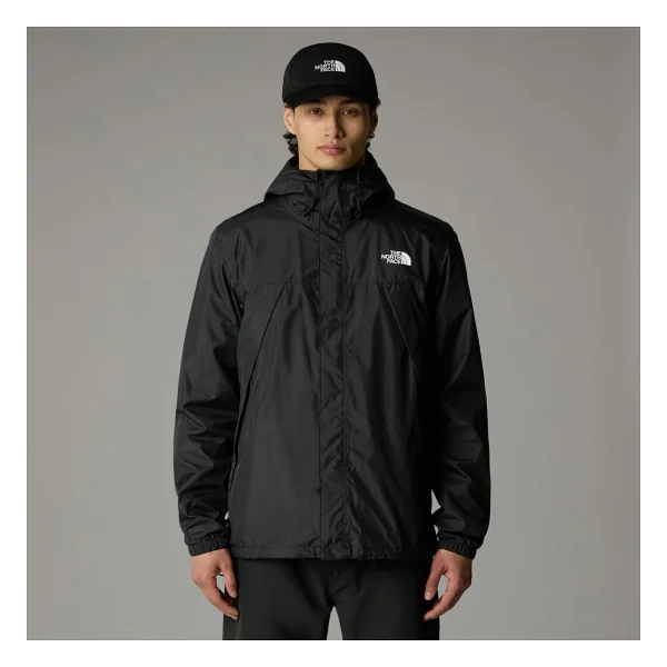 The North Face Antora Nf0a7qey4h01 Kapüşonlu Koyu Siyah Erkek Mont - Görsel 2