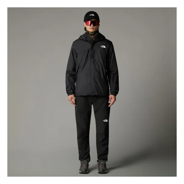 The North Face Antora Nf0a7qey4h01 Kapüşonlu Koyu Siyah Erkek Mont - Görsel 3
