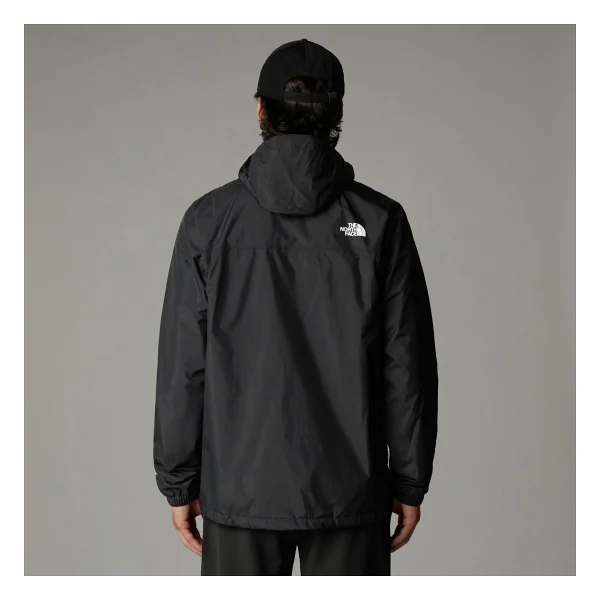 The North Face Antora Nf0a7qey4h01 Kapüşonlu Koyu Siyah Erkek Mont - Görsel 4