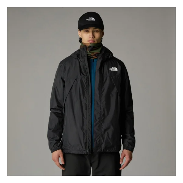 The North Face Antora Nf0a7qey4h01 Kapüşonlu Koyu Siyah Erkek Mont - Görsel 5