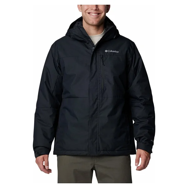 Columbia Hikebound Iı Insulated Wm6558-010 Kapüşonlu Siyah Erkek Mont - Görsel 8