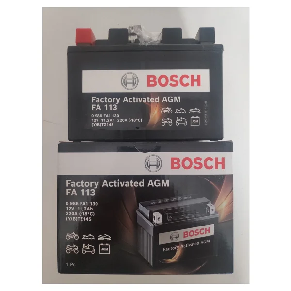 Bosch M6 017 12 V 11 Ah 230 A En Motosiklet Aküsü - Görsel 2