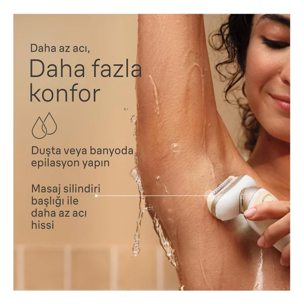 Braun Silk-epil 9 Flex 9-041 3D Islak Kuru Epilasyon Aleti - Görsel 6