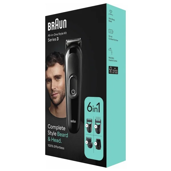 Braun Series 3 Mgk3410 Sakal Ve Saç Kesme Makinesi - Görsel 8