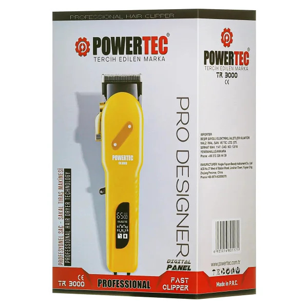 Powertec Tr-3000 Saç Kesme Makinesi - Görsel 6