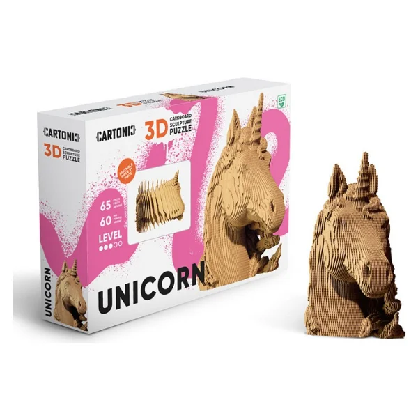 Cartonic Unicorn 3d Puzzle - Görsel 9