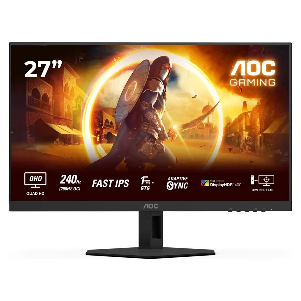 Aoc Q27g4zr 27" 0.3 Ms 2k Pivot Ips 240 Hz / 260 Hz Oc Oyuncu Monitörü - Görsel 10