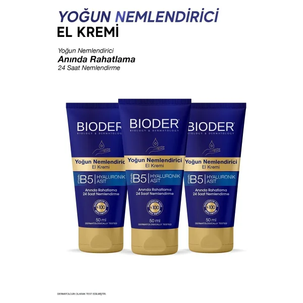 Bioder Yoğun Nemlendirici El Kremi 50 ml - Görsel 10