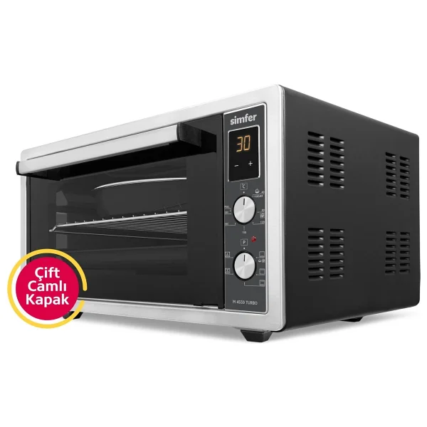 Simfer 4559 Dijital 45 lt Inox Midi Fırın - Görsel 2
