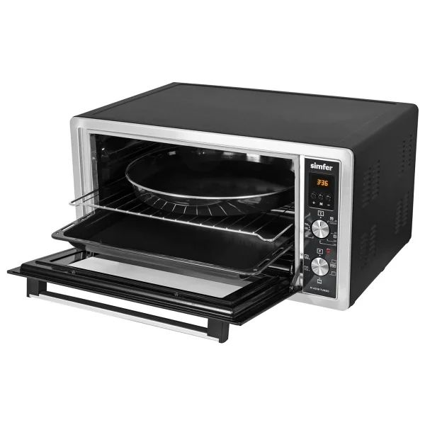 Simfer 4559 Dijital 45 lt Inox Midi Fırın - Görsel 3