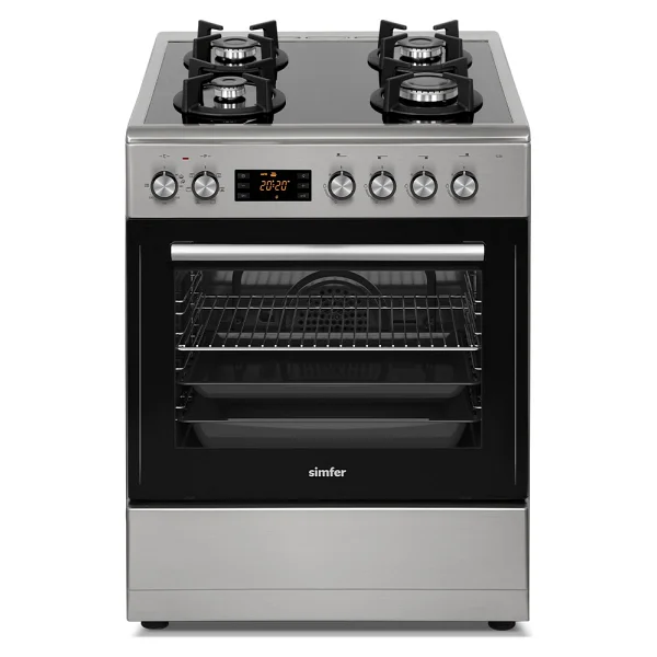 Simfer 1226 Multi Turbo Inox Ocaklı Fırın - Görsel 4