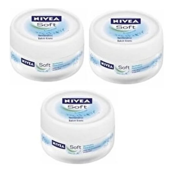 Nivea Soft Nemlendirici Bakım Kremi 200 Ml 3 Adet - Görsel 2