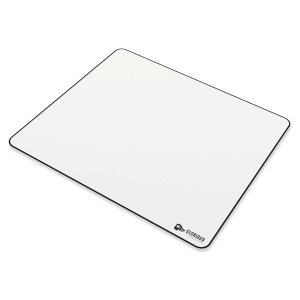 Glorious PC Gaming Race Dikişli Kenar 5mm Uzatılmış Mousepad 46 X 41 Cm Beyaz - Görsel 2
