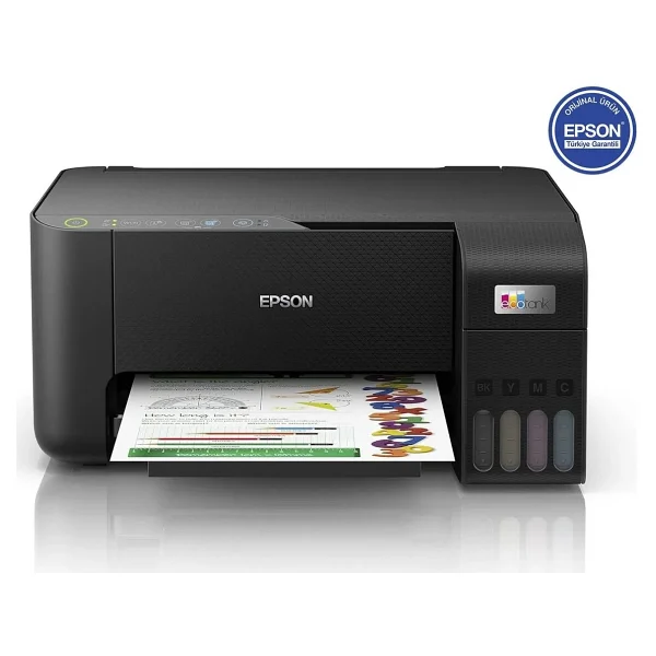 Epson Ecotank L3250 Wi-Fi + Tarayıcı Renkli Çok Fonksiyonlu Tanklı Mürekkep Püskürtmeli Yazıcı - Görsel 4