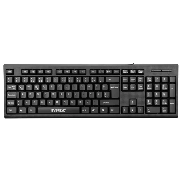Everest Kb-871u Q Kablolu Klavye - Görsel 2