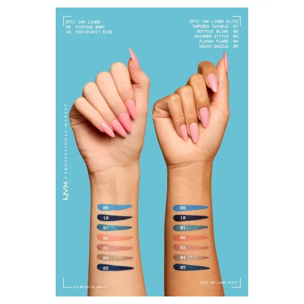 Nyx Professional Makeup Epic Ink Liner Matte Waterproof Eyeliner - Görsel 7