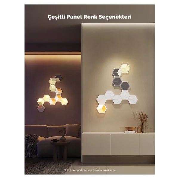 Govee Glide Hexa Ultra LED Aydınlatma - Görsel 5