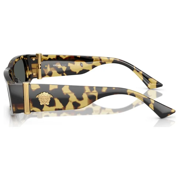 Versace VE4476U 77787 Havana-Dark Grey Erkek Güneş Gözlüğü - Görsel 5