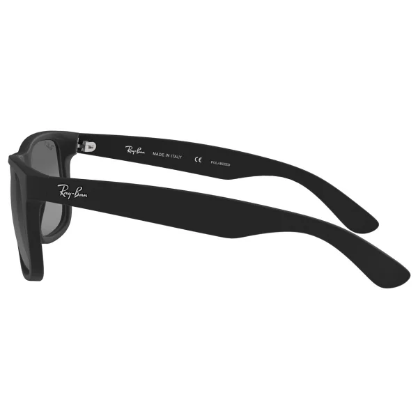 Ray-Ban Justin 4165 622/T3 Black-Light Grey Polarize Güneş Gözlüğü - Görsel 4
