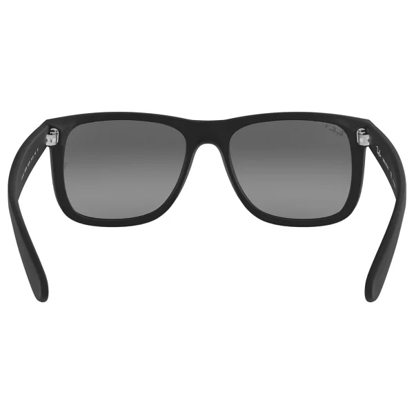 Ray-Ban Justin 4165 622/T3 Black-Light Grey Polarize Güneş Gözlüğü - Görsel 5