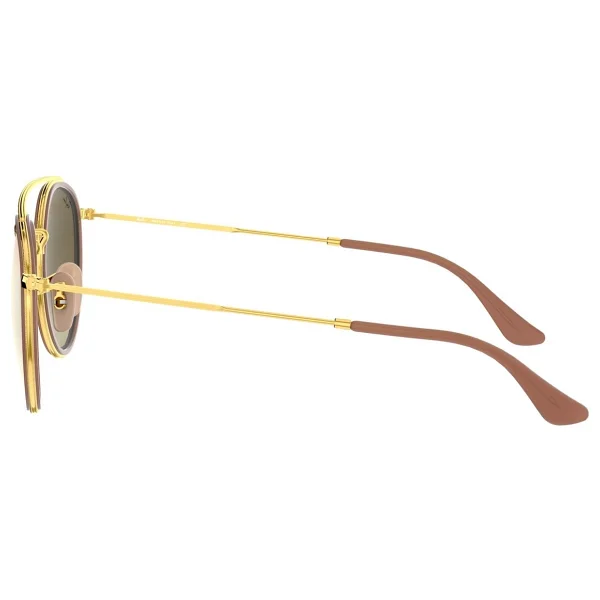 Ray-Ban Round 3647n 907051 Copper-Light Brown Güneş Gözlüğü - Görsel 2