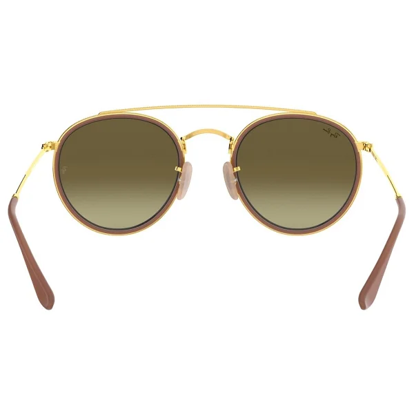 Ray-Ban Round 3647n 907051 Copper-Light Brown Güneş Gözlüğü - Görsel 3