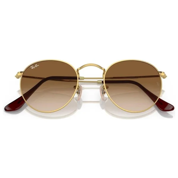 Ray-Ban Round Metal 3447 001/51 Gold-Brown Güneş Gözlüğü - Görsel 7