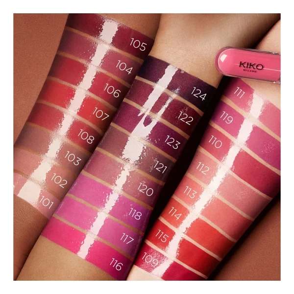 Kıko Milano Unlimited Double Touch 112 Satin Peach Rose Likit Ruj - Görsel 5