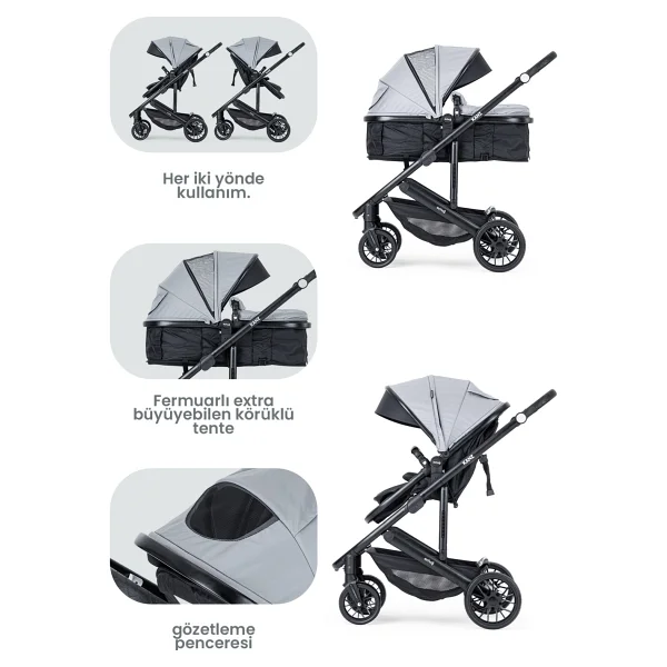 Kanz Echo Travel Sistem Bebek Arabası - Görsel 4