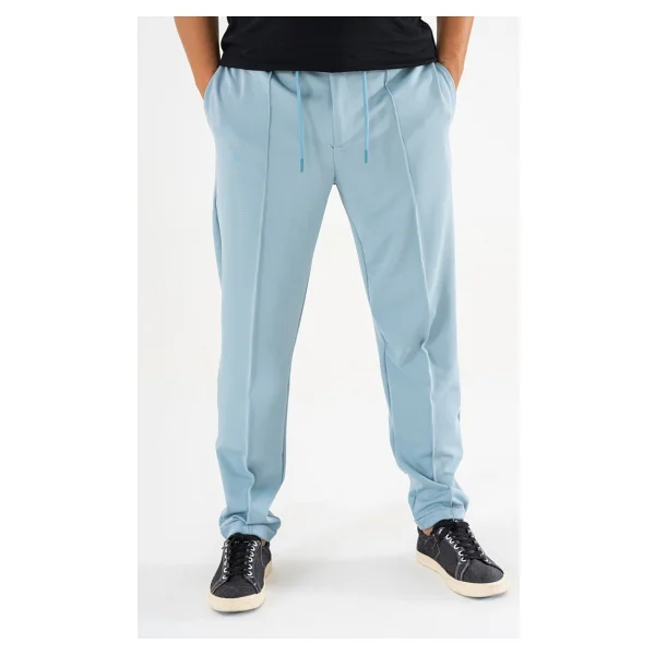 Souris Erkek Krem Çımalı Rahat Spor Pantolon Duble Paça Jogger Eşofman Altı - Görsel 8