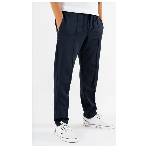 Souris Erkek Lacivert Çımalı Rahat Spor Pantolon Duble Paça Jogger Eşofman Altı - Görsel 3