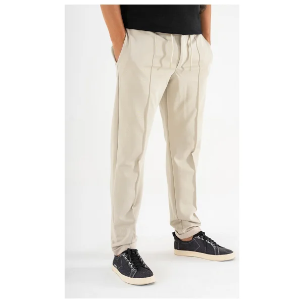 Souris Erkek Krem Çımalı Rahat Spor Pantolon Duble Paça Jogger Eşofman Altı - Görsel 3