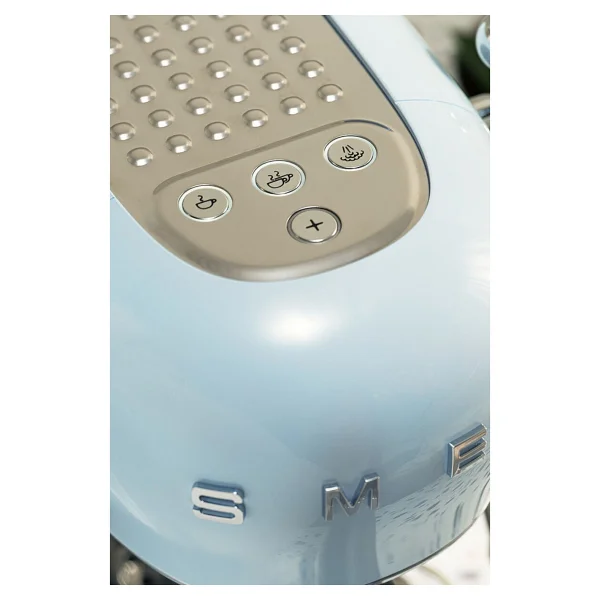 Smeg Ecf02pbeu Retro Pastel Mavi Manuel Espresso Makinesi - Görsel 8
