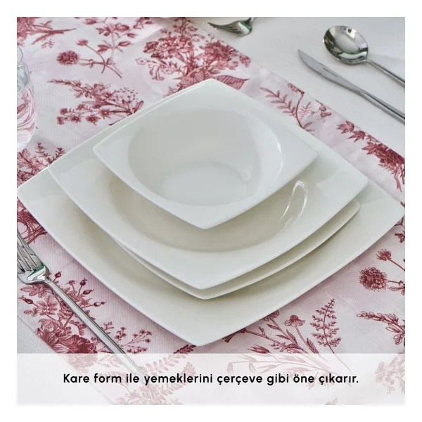 Karaca Mensa 24 Parça 6 Kişilik Yemek Takımı - Görsel 7