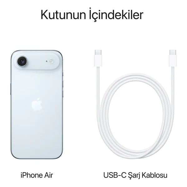 iPhone Air 256 GB Gök Mavisi - Görsel 8
