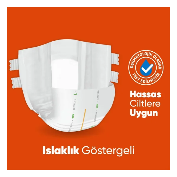 Freshlife Belbantlı Büyük Boy L 30'lu 4 Adet Hasta Bezi - Görsel 3