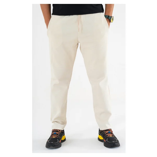 Souris Erkek Krem Jogger Pantolon Bağcıklı Lastikli Bel Rahat Kesim Eşofman Altı - Görsel 10