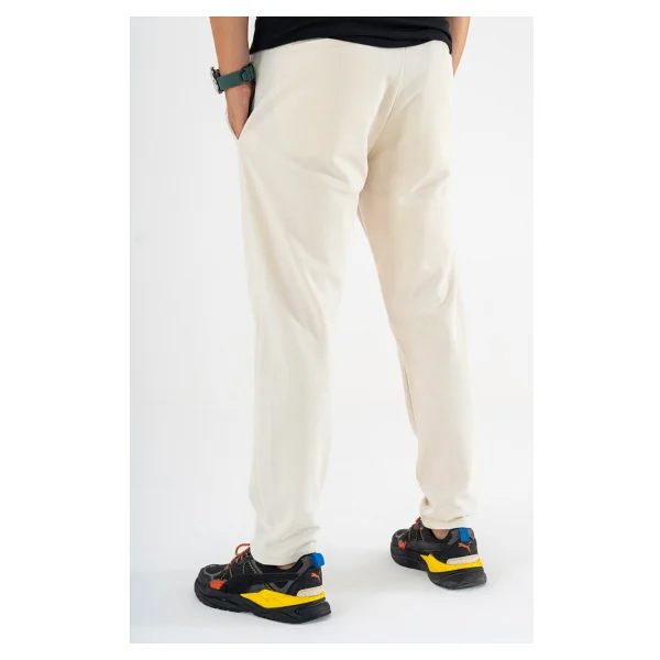Souris Erkek Krem Jogger Pantolon Bağcıklı Lastikli Bel Rahat Kesim Eşofman Altı - Görsel 5