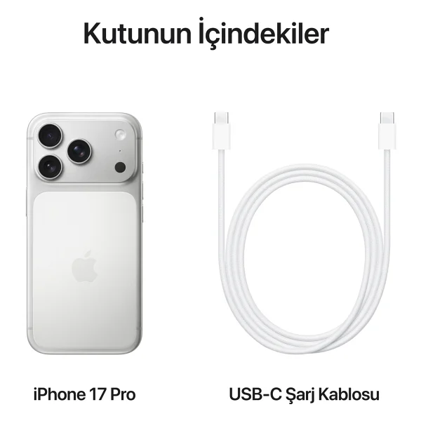 iPhone 17 Pro 512 GB Gümüş - Görsel 8